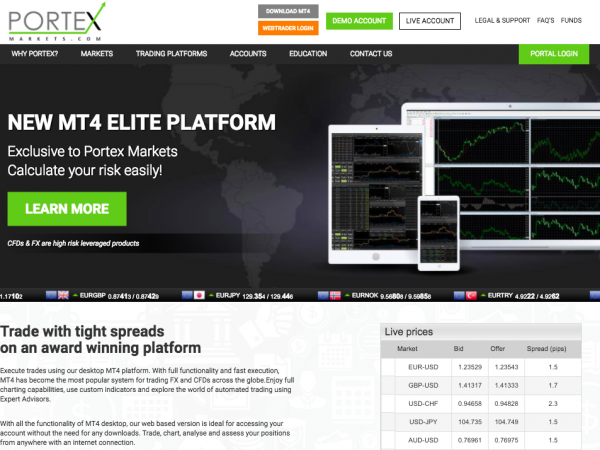 Trading at Portex Markets